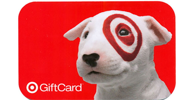 target $50 gift card