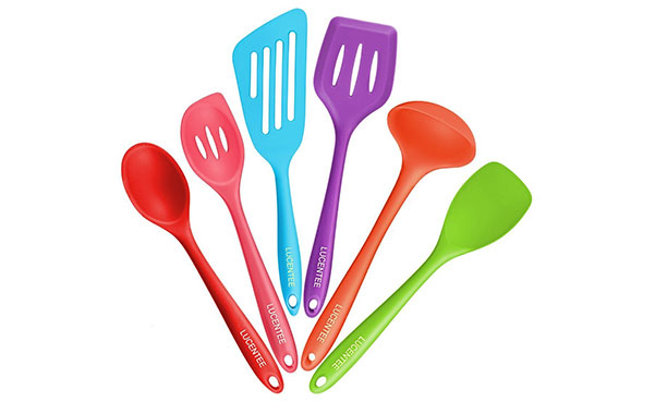 Lucentee 6-Piece Silicone Cooking Set