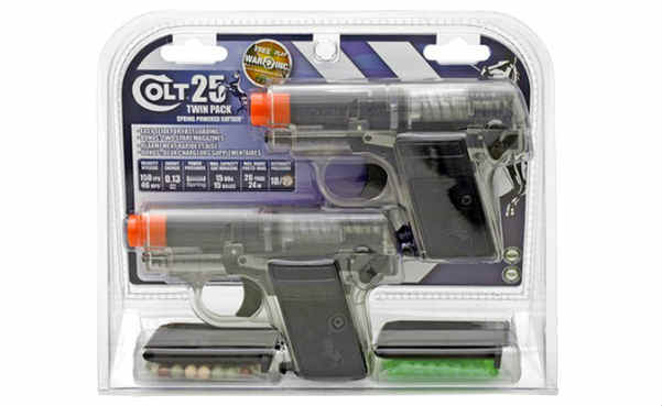 Twin Pack: Colt® .25 Airsoft Pocket Pistols
