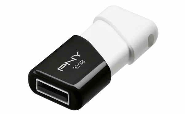 PNY Compact Attaché 32GB USB 2.0 Flash Drive
