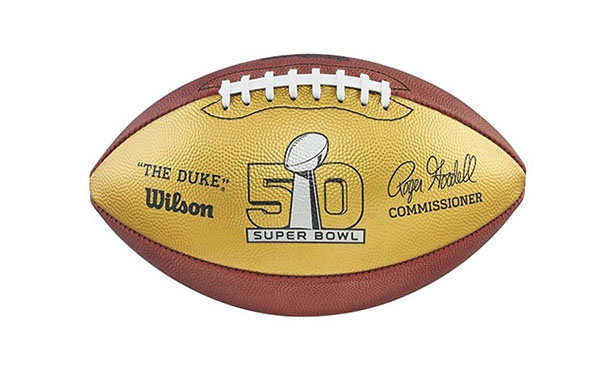 Wilson Super Bowl Golden Anniversary Limited Edition Football