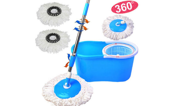 Easy Clean Spin Mop with Bucket Wringer