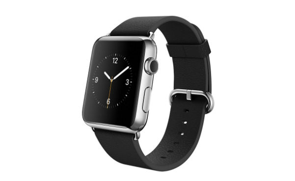 Apple Watch (38MM) Stainless Steel Case with Black Classic Buckle