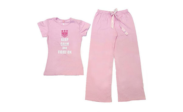 Breast Cancer Awareness Pajama Set