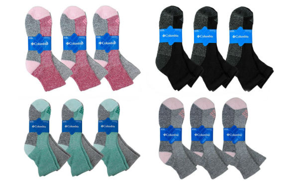Columbia Women's Quarter Socks 6-pairs