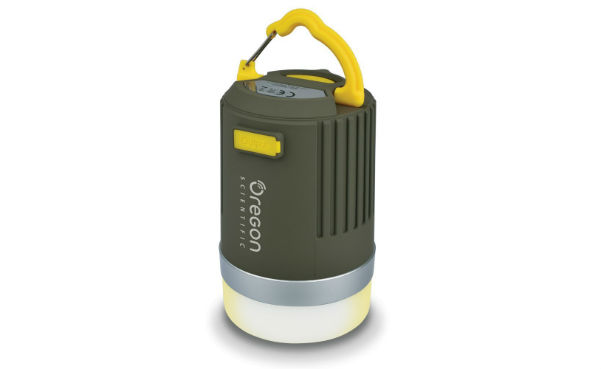 Oregon Scientific 2-in-1 Camping Lantern with and Power Bank