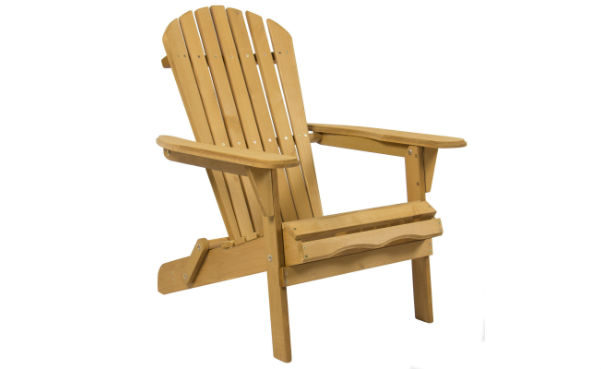 Outdoor Adirondack Wooden Foldable Chair