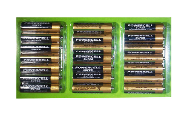 21-Pack Powercell Super Extra Heavy Duty AA Batteries