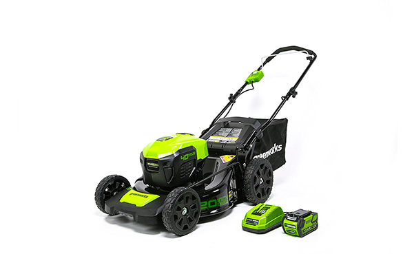 GreenWorks 20-Inch Cordless 3-in-1 Lawn Mower