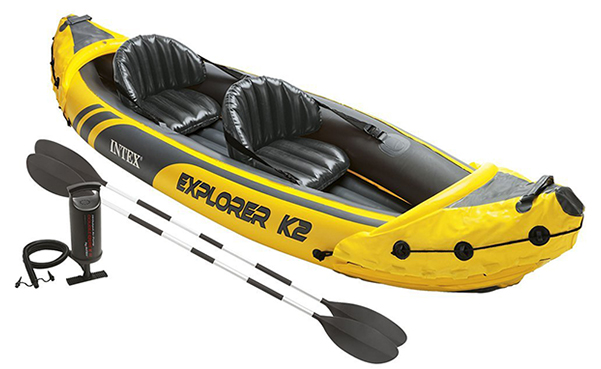 Intex 2-Person Inflatable Kayak Set