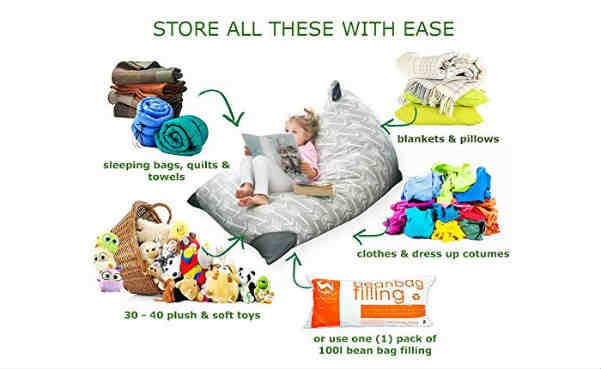 MiniOwls Large Toy Storage Bag