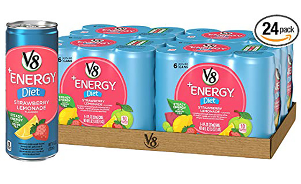 V8 +Energy Juice Drink, 24 Can