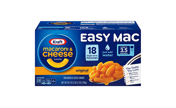 Kraft Easy Mac Original Macaroni and Cheese Dinner