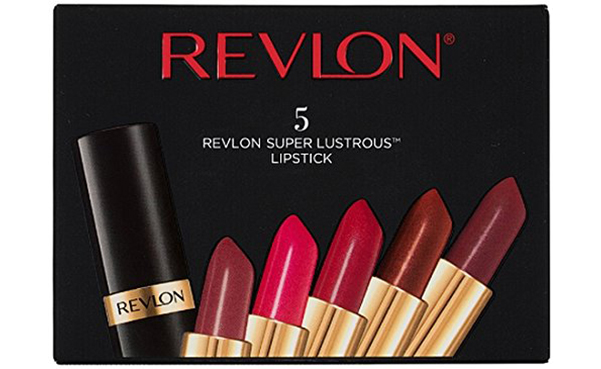 Revlon 5 Piece Super Lustrous Lipstick Gift Set