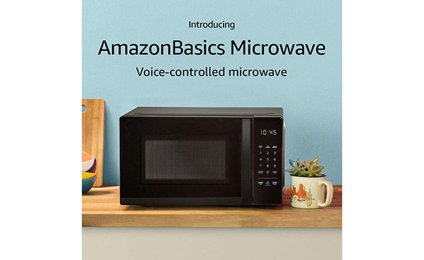 AmazonBasics Microwave, Works with Alexa