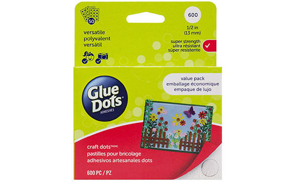 Glue Dots Craft Glue Dot Value, Pack of 600
