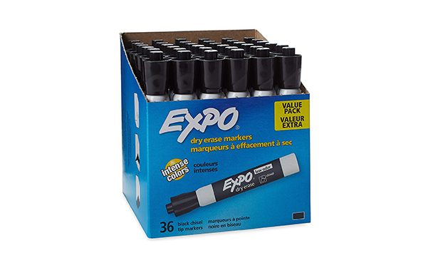 Expo Dry Erase Chisel Tip Markers, 36 Count