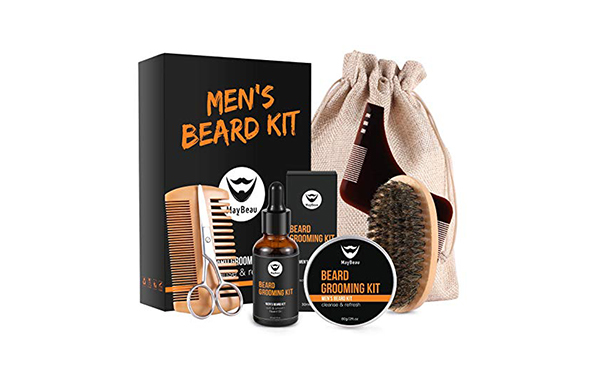 MayBeau 8-in-1 Beard Grooming & Trimming Kit