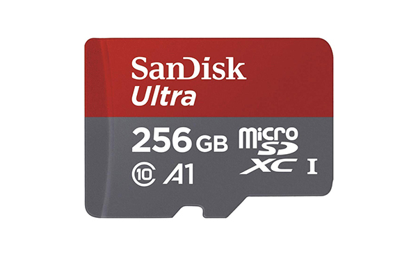 SanDisk Ultra 256GB microSDXC UHS-I card
