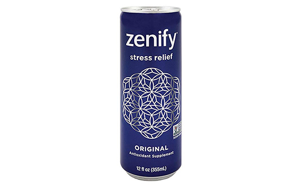Zenify All Natural Sparkling Calming Beverage, Pack of 12