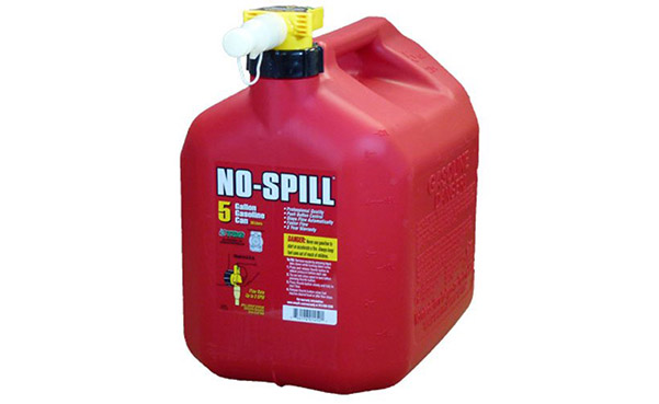 No-Spill 5-Gallon Poly Gas Can