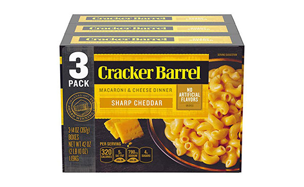 Cracker Barrel Macaroni and Cheese, 3 Count