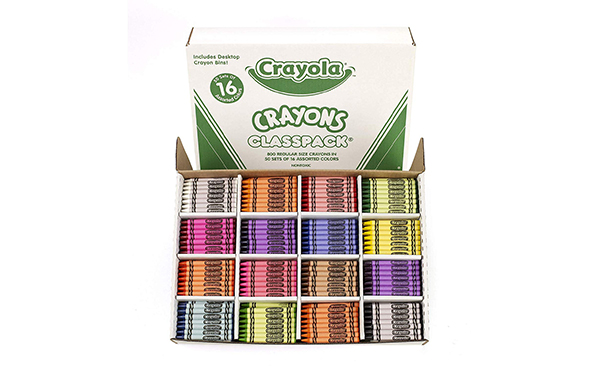 Crayola Classpack Assortment, 800 Regular Size Crayons