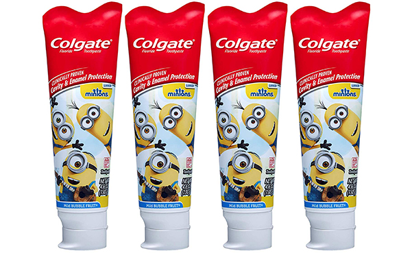 Colgate Kids Toothpaste with Anticavity Fluoride, 4 Pack