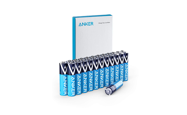 Anker Alkaline AAA Batteries, 24-Pack