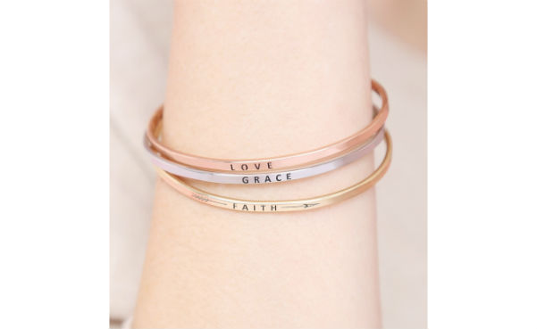 love grace faith bracelet