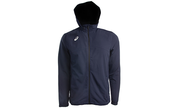 Asics Men's Weather Resistant Concealed Hoodie Jacket