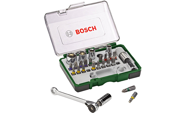 Bosch Screwdriver and Ratchet Set