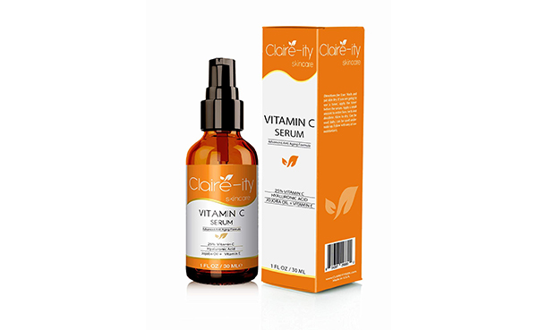 Claire-ity 25% Vitamin C Anti-Aging Moisturizing Facial Serum