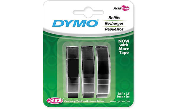 DYMO 3D Plastic Embossing Labels