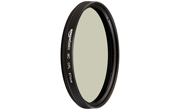 AmazonBasics Circular Polarizer Camera Photography Lens - 67 mm