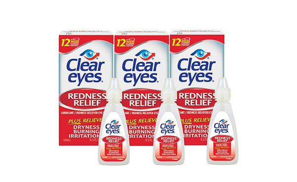 Clear Eyes Redness Relief Eye Drops, 3-Pack
