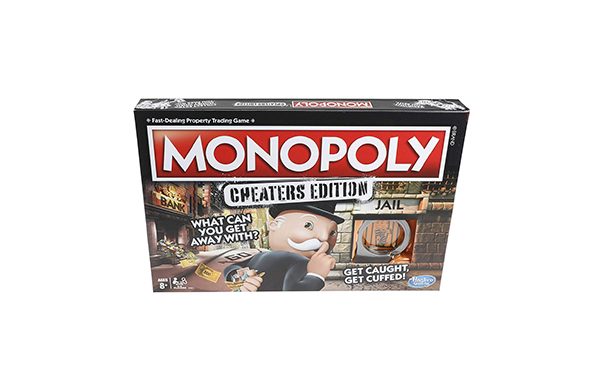 Hasbro Monopoly Game Cheaters Edition Board Game