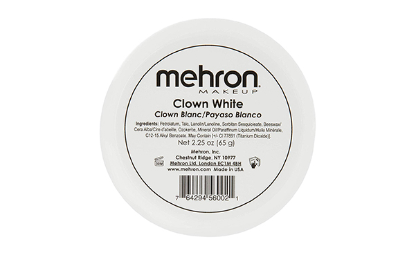Mehron Makeup Clown White Professional Makeup