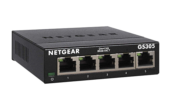 NETGEAR 5-Port Gigabit Ethernet Unmanaged Switch