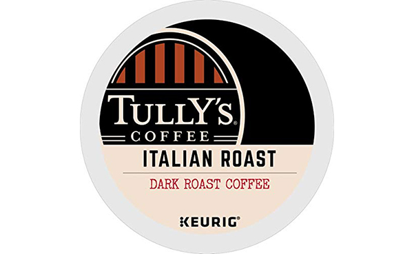 Tully's Coffee Italian Roast, K-Cup, 72-Count