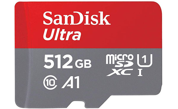 SanDisk Ultra MicroSDXC 512GB Memory Card
