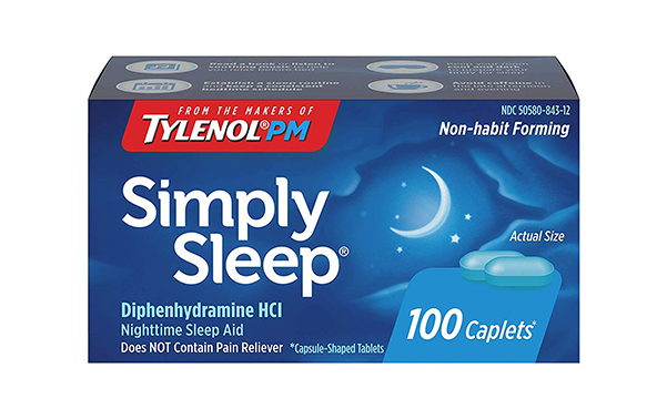 Simply Sleep Nighttime Sleep Aid Caplets