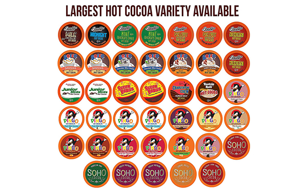 Two Rivers Chocolate Hot Cocoa K-Cup Pods, 40 Count