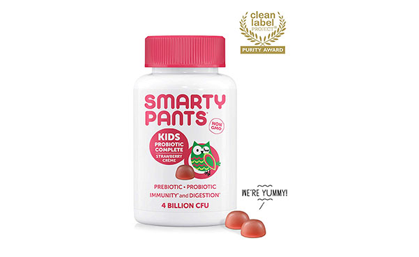 SmartyPants Kids Probiotic Complete Daily Gummy Vitamins