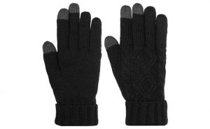 Women’s Cable Knit Texting Gloves