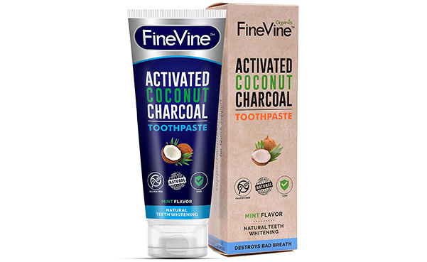 Activated Coconut Charcoal Whitening Toothpaste