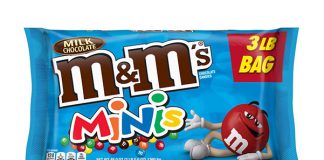 M&M'S Milk Chocolate MINIS Bulk Candy Bag