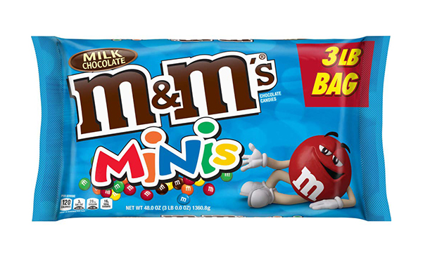 M&M'S Milk Chocolate MINIS Bulk Candy Bag