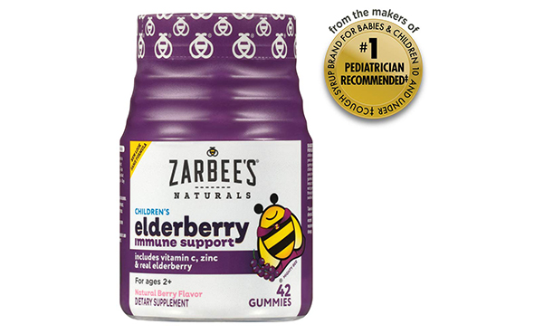Zarbee's Naturals Children's Elderberry Immune Support Gummies