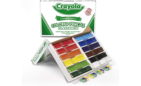 Crayola Colored Pencils, 240-Count